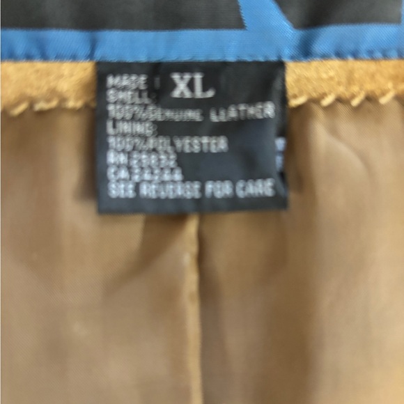 CRIPPLE CREEK FRINGED SUEDE LEATHER JACKET Size XL - Picture 4 of 13